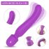 Vibromasseur Iris chauffant 2 moteurs (violet)