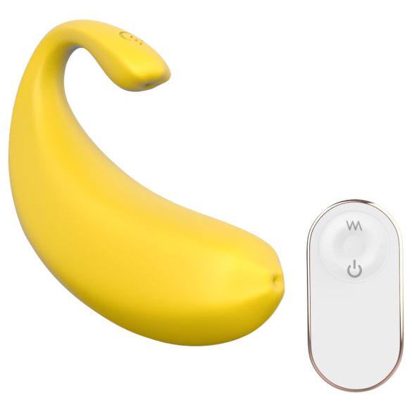Sex HD - Œuf vibrant intelligent en forme de banane (jaune)