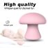 Magic Mushroom - masseur visage rose rechargeable