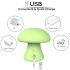 Magic Mushroom - masseur facial vert rechargeable