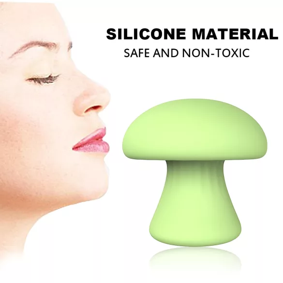 Magic Mushroom - masseur facial vert rechargeable
