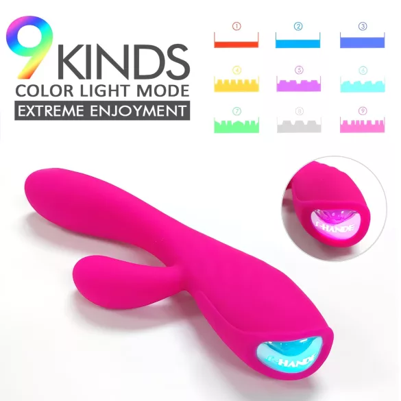 Sex HD Muses - vibromasseur chauffant étanche rechargeable - rose