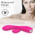 Sex HD Muses - vibromasseur chauffant rechargeable et étanche (rose)