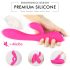 Sex HD Muses - vibromasseur chauffant rechargeable et étanche (rose)