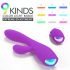 Vibromasseur chauffant étanche HD Muses lilas