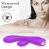 Vibrateur chauffant étanche rechargeable (violet)