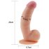 Lovetoy Ultra Doux – godemichet réaliste et flexible, 21,5 cm (naturel)