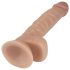 Lovetoy Real Extreme - dildo ventouse - 21cm (naturel)