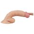 Lovetoy Real Extreme - dildo ventouse G-point avec testicules - 19cm (naturel)