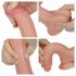 Lovetoy Nature Cock - Dildo réaliste double couche - 18cm (naturel)