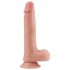 Dildo réaliste double couche - 20cm (naturel)