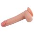 Dildo réaliste double couche - 20cm (naturel)