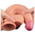 Dildo réaliste double couche - 25cm (naturel)