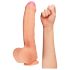 Dildo réaliste bichouche - 28cm (naturel)