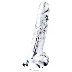 Lovetoy Flawless Clear - gode ventouse - 19 cm (transparent)
