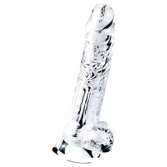 Lovetoy Flawless Clear - gode ventouse - 19cm - transparent