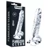 Lovetoy Flawless Clear - gode ventouse - 19cm - transparent