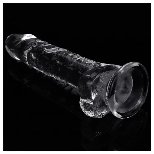 Lovetoy Flawless Clear - gode ventouse - 19cm - transparent