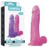 Dildo ventouse Lovetoy Jelly Studs - 20cm (rose)