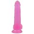 Dildo ventouse Lovetoy Jelly Studs - 20cm (rose)