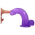 Lovetoy Jelly Studs - ventouse dildo - 20cm (violet)