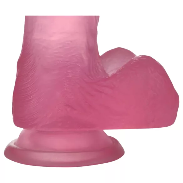 Lovetoy - gode ventouse réaliste - 15cm - silicone rose