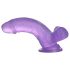 Lovetoy Jelly Studs - Dildo ventouse 15cm (violet)