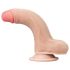 Lovetoy Sliding-Skin - Dildo double couche - 18cm (naturel)
