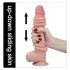Lovetoy Sliding-Skin - Dildo réaliste à double couche - 23cm (naturel)