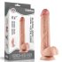 Lovetoy Sliding-Skin - Dildo réaliste à double couche - 23cm (naturel)