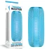 Lovetoy Training Master - Masturbateur nervuré double face (bleu)