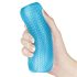 Lovetoy Maître du Plaisir - Masturbateur texturé double face (bleu)