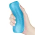 Lovetoy Training Master - Masturbateur nervuré double face (bleu)