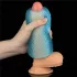 Lovetoy Training Master - Masturbateur nervuré double face (bleu)