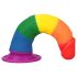 Lovetoy Prider - Dildo réaliste 19cm (arc-en-ciel)