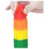 Lovetoy Prider - dildo en silicone réaliste - 19cm (arc-en-ciel)