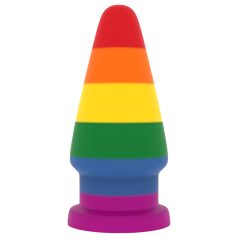 Lovetoy Prider - plug anal dilatateur - 15cm (arc-en-ciel)