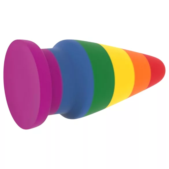 Lovetoy Prider - plug anal dilatateur - 15 cm (arc‑en‑ciel)