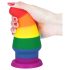 Lovetoy Prider - plug anal dilatateur - 15cm (arc-en-ciel)