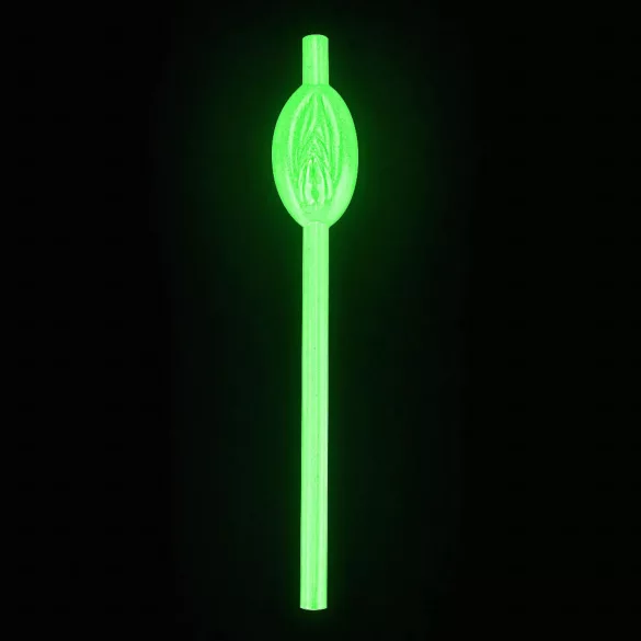 Lovetoy - paille lumineuse vagin - blanc