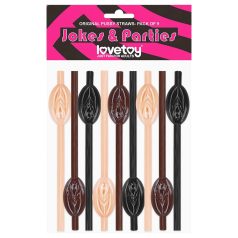 Lovetoy - pailles sensuelles (naturel-brun-noir) Lovetoy - pailles sensuelles (naturel-brun-noir)