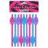 Lovetoy - pailles coquines (rose-bleu-lilas)