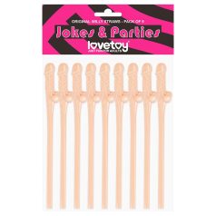 Lovetoy - paille en forme de pénis réaliste (naturel) Lovetoy - paille en forme de pénis réaliste (naturel)