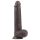 Lovetoy Sliding-Skin - dildo à double couche - 23cm (brun)