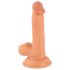 Mr. Rude - dildo ventouse réaliste avec testicules - 17cm (naturel)