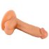 Mr. Rude - dildo ventouse réaliste avec testicules - 17cm (naturel)