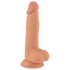 Mr. Rude - dildo réaliste ventouse - 19cm (naturel)