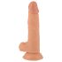 Mr. Rude - dildo réaliste ventouse - 19cm (naturel)