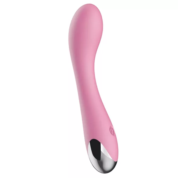 Lonely - vibromasseur point G rechargeable - silicone rose