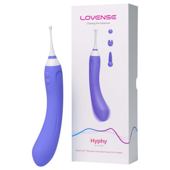 LOVENSE Hyphy - vibromasseur 2en1 intelligent (violet)